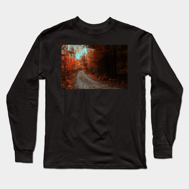 Follow Your Own Path Long Sleeve T-Shirt by MidnightRose77